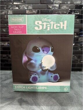 Paladone Stitch Light - Officially Licensed Disney Lamp, Battery Operated Gift